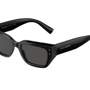 Dolce & Gabbana Sleek Black Wearable Glasses